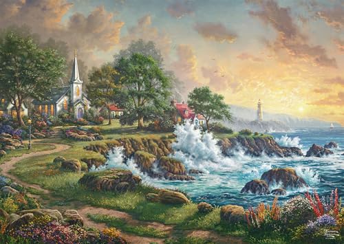 Schmidt 58628 Kleinod am Meer Thomas Kinkade Puzzle 1000 Teile