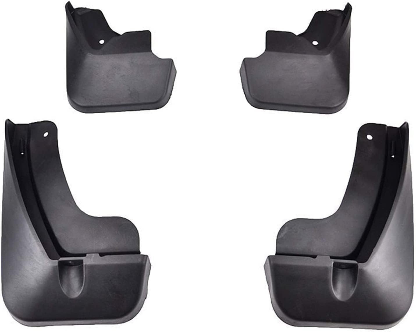 NYSLDSCO 4Pcs Premium Mud Flaps for Peugeot 308 Mk2 Hayon Hayon 2014 2015 2016 2017 Front and Rear Splash Guards Durable Mudguards Protection Against Road Debris