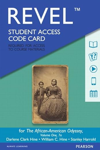 African-American Odyssey, The, Volume 1 -- Revel Access Code