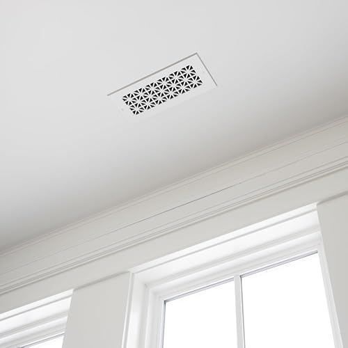 Miniatura 3 de Christopher Scott Design - Cubiertas decorativas personalizadas para ventilación de aire, 4 x 10 pulgadas, para pared, recortes, cubiertas de