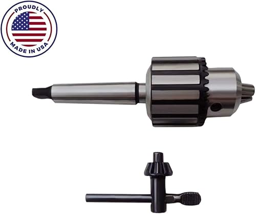 Portabrocas de 5/8 pulgadas y llave y eje para – Prensa de taladro Jet JDP-17MF – Portabrocas de alta resistencia – Portabrocas de repuesto –