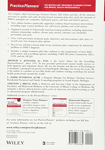 The Complete Adult Psychotherapy Treatment Planner: Includes DSM-5 Updates - Image 2