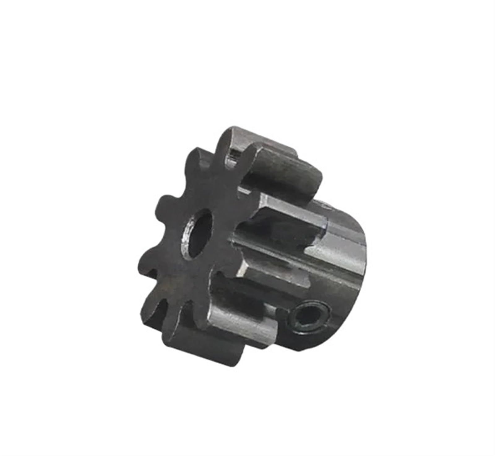 Bevel Gear Pinion Hardware Mechanical 1pcs 2.5 Die Step Gear 10 Teeth Bore 6mm 2.5M Steel Metal Motor Cam Gear Spur Gear High Frequency Blackening with Step Gear