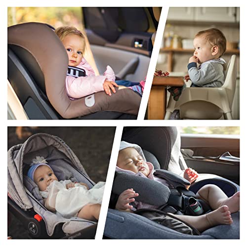Anmas Home Piddle Pad Car Seat Protector - Car Seat Saver Stroller Potty Pad, Baby Car Seat Cover, Car Seat Waterproof Liner For Potty Training Prevent Dipper Leaking 20X15 Inch Black 2Pcs(Blue+Gray） #TOP5