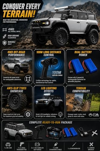 Image of 1:16 Scale 40km /h RC Drift Car - High Speed 4WD Off-Road Truck with Smoke Effect, Dual Tires & Rechargeable Battery for Kids and Adults