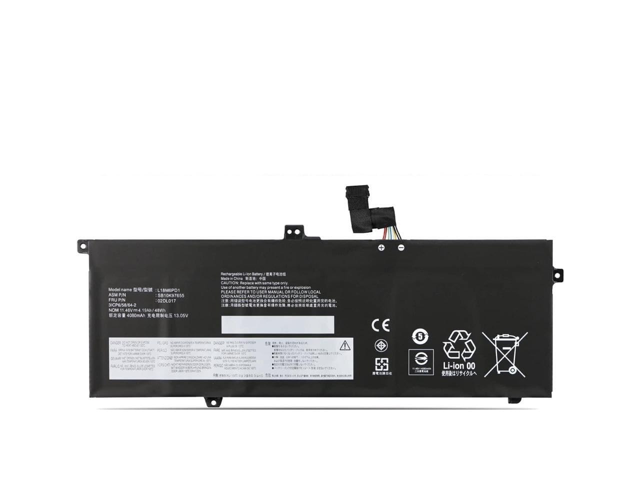 WeFly L18M6PD1 Laptop Battery Compatible for Lenovo ThinkPad X13