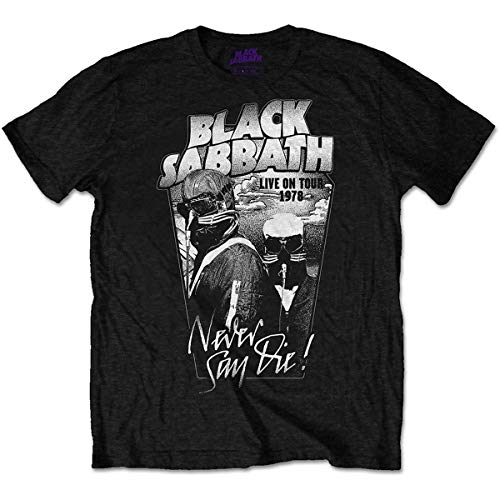 Rockoff Trade T-Shirt pour Homme Never Say Die - Noir - XX-Large
