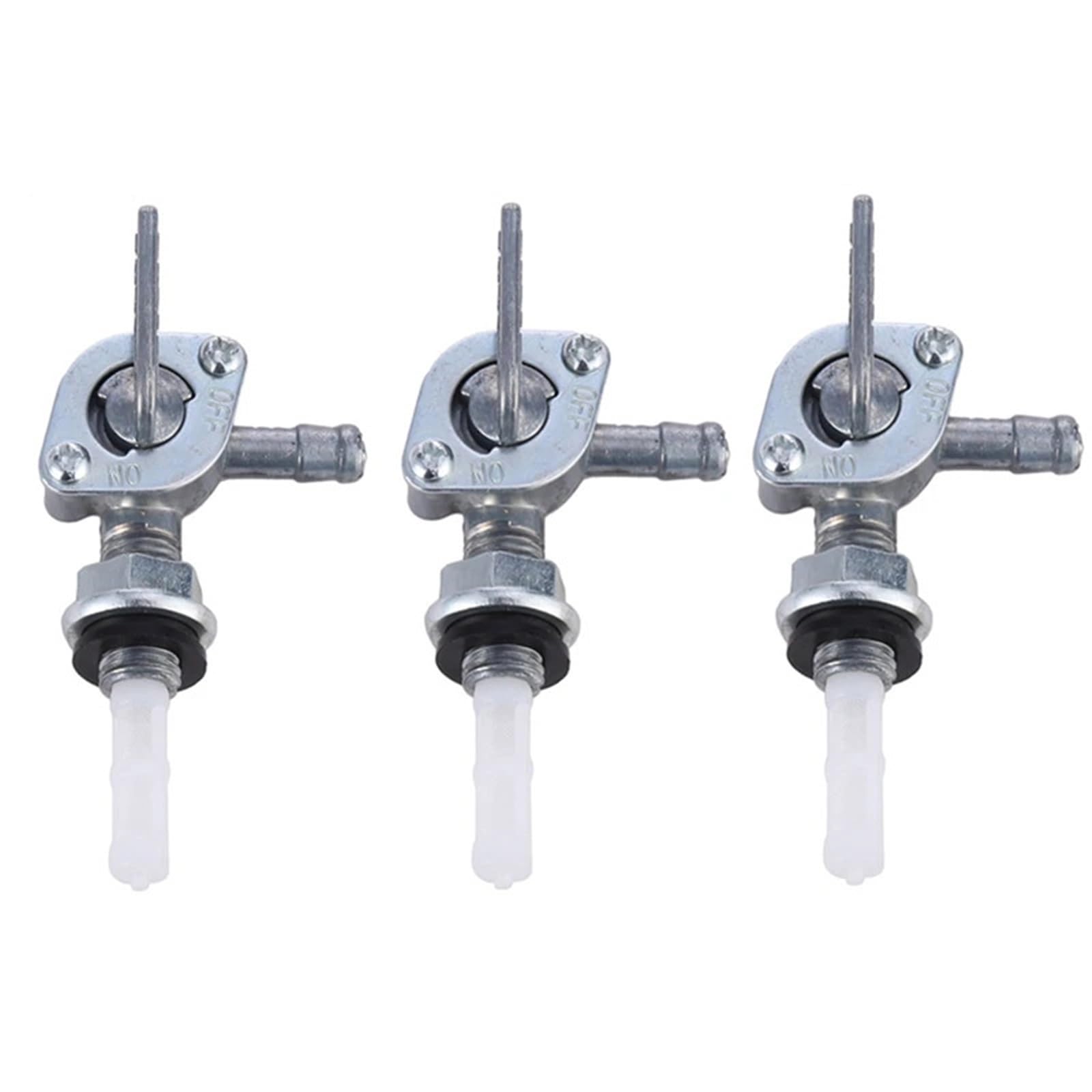 Kranik paliwa do motocykla Motocykl Skuter Kran Paliwa Gaz Benzyna Zawór Zbiornik Paliwa Przełącznik Motocykl Samochód Brelok Włącz Wyłącz Akcesoria Benzyna Petcock(3pcs)