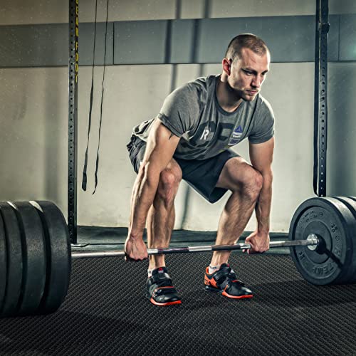 Feierdun Exercise Mat Workout Mat Eva Foam Interlocking Tiles For Protective, 12 Tiles Cushioned Workout Flooring For Home Gym Equipment Black #TOP5