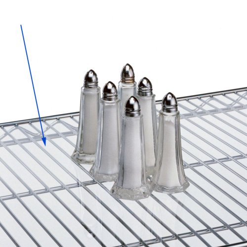 Étagère incrustation Metro 1460 CI plastique pour éviter les chutes