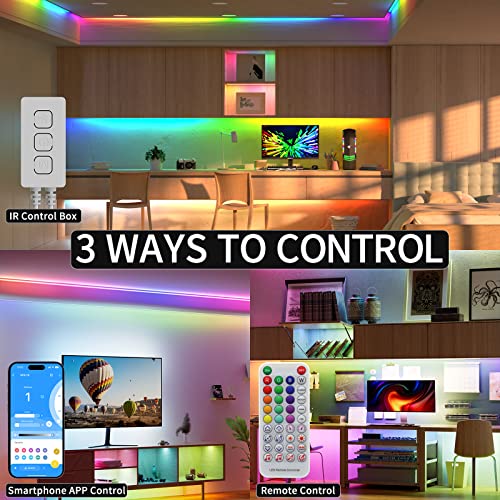 Image of PAUTIX Bluetooth Music Pixel LED Smart Controller SP611E,for WS2811 WS2812 SM16703 Addressable Dream Color LED Strip Pixels Light DC5V-24V APP /IR Remote Control(NOT for RGB LED Strip without Smart IC)