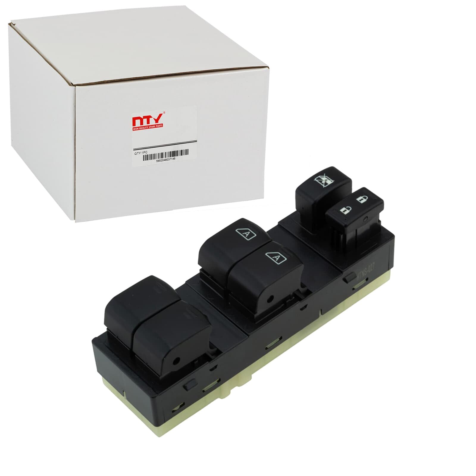 Nty Interruttore Alzacristalli Anteriore Sinistro Adatto Per Fx QX70 | Ews-Ns-027-image