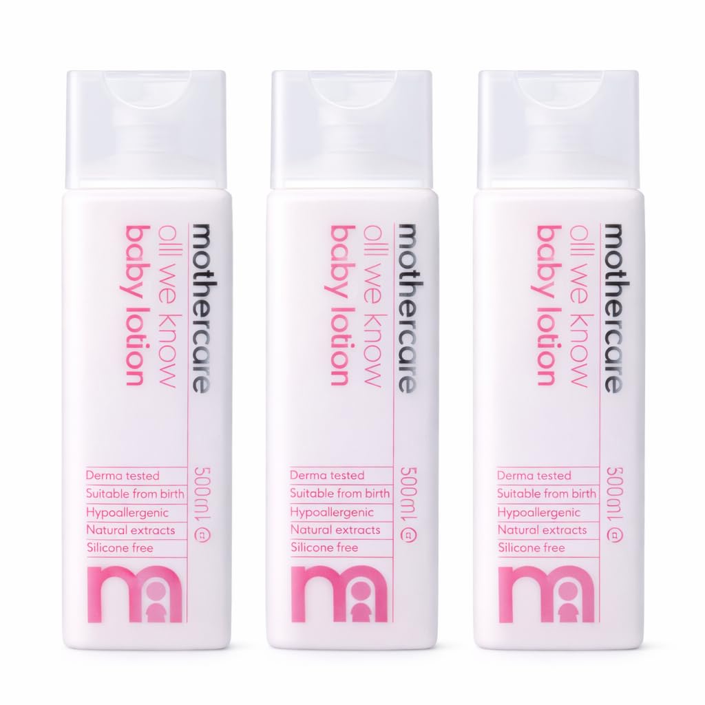 Mothercare All We Know Baby Lotion (300ml, Pack of 3)-image-22
