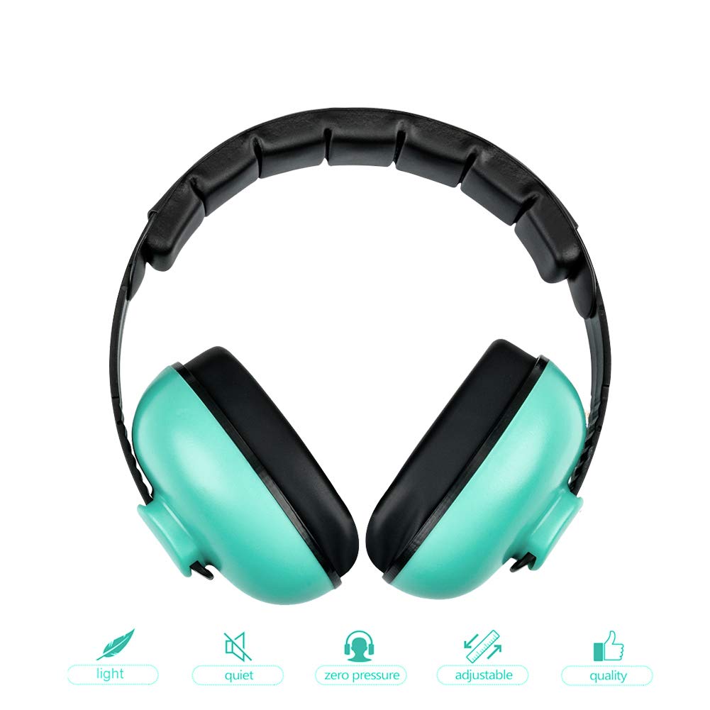 Paraorecchie Per Bambini Zeroto - Protezione Rumore 25dB, Regolabile, 3 Mesi-2 Anni