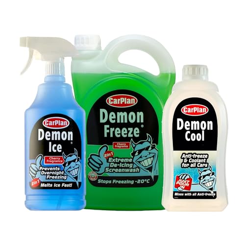 CarPlan Demon Ice, Ice Preventer and De-Icer, 1 Litre (Pack of...