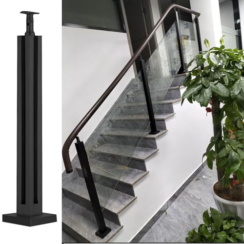 Balaustre de vidrio para escaleras y terrazas 125 cm 2