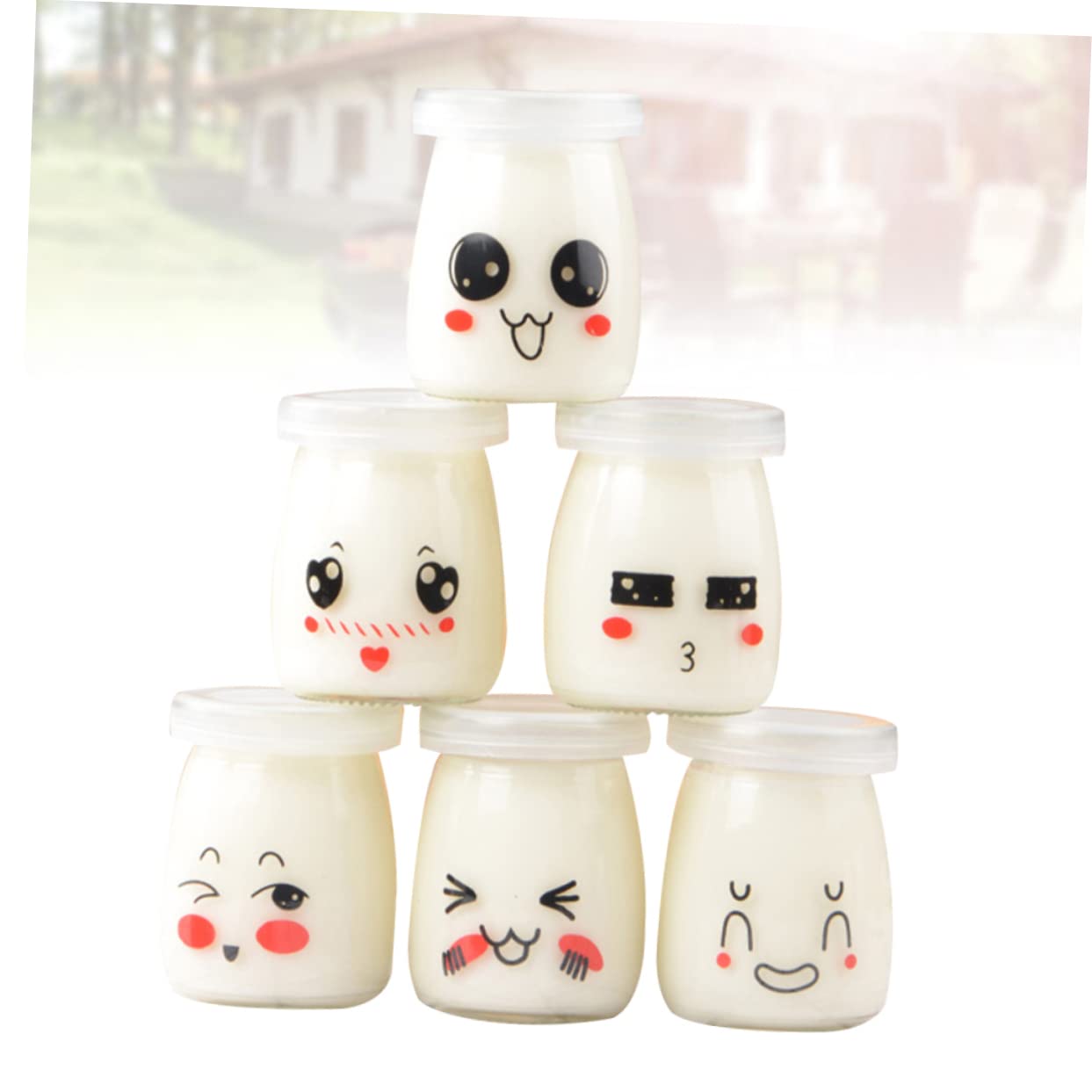Cabilock 10 Piezas Frascos De Mermelada Tarro Sellado Tarros De Gelatina Tarros De Conservas Mini Tazas De Mousse Pequeña Botella De Leche Pequeño Alimento Tarro De Comida