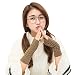 Fingerless Gloves Short Crochet Arm Warmers Knitting Winter Gloves For Women/Girls