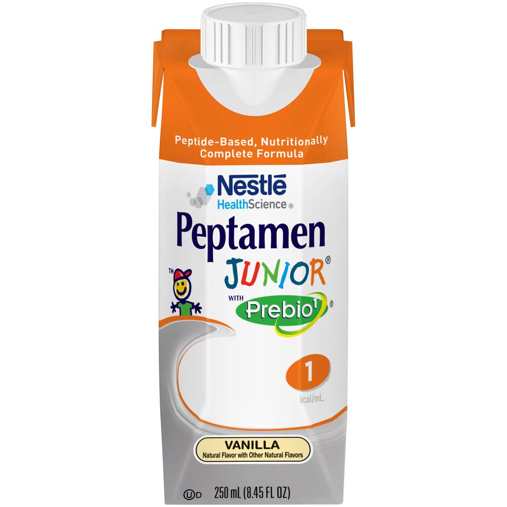Peptamen Junior with Prebio, Vanilla, 250 mL Cartons (Pack of 24)