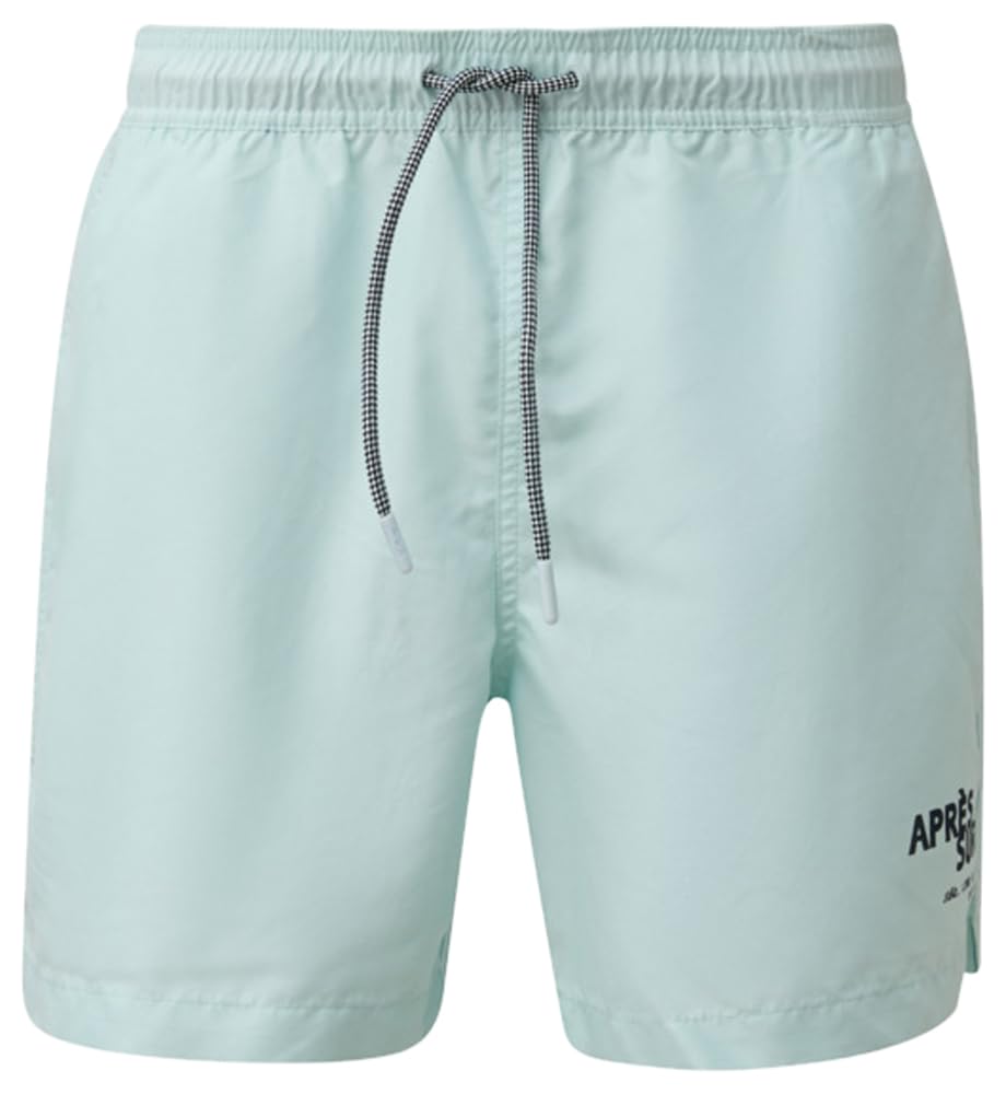 s.Oliver Men's 2179311 Swimming Shorts (Pack of 1), Turquoise, 3XL