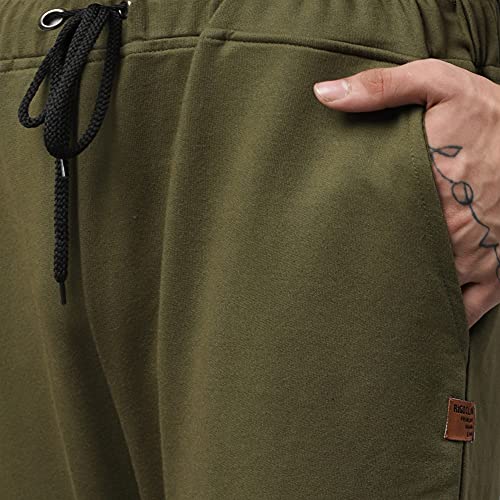 Image of Rigo Regular Fit Printed Cotton Jogger Pants for Men | Casual Wear Lower for Men | Track Pant for Men with Pocket Idol for Gym, Yoga, Sports, Running