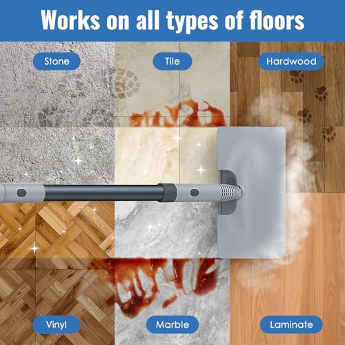 Image of FEPPO Steam Mop & Detachable Handheld Steam Cleaner for Home and Floor