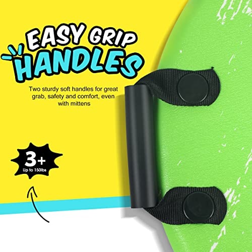 WOOWAVE Slitta da neve in schiuma per bambini