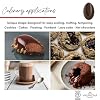 Valrhona Premium French Baking Dark Chocolate Discs (Feves). Classic GUANAJA 70% Cacao. Easy Melt. Easy to chop. Intense & Smooth with Bitter Notes. Sauces, Cakes, Mousses, Frostings 1kg (Pack of 1)