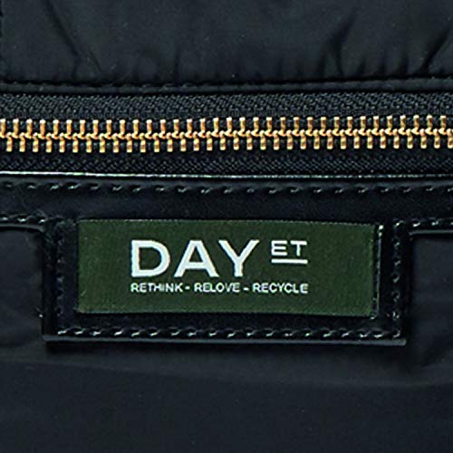 DAY ET | Gweneth RE-Q Partial BP B | Rucksack | Schwarz | Dänisches Design | 100% Recycled Polyester | Sport | Unisex | Sustainable | Macbook Pro 13 Tasche | Mittelgroße Tasche