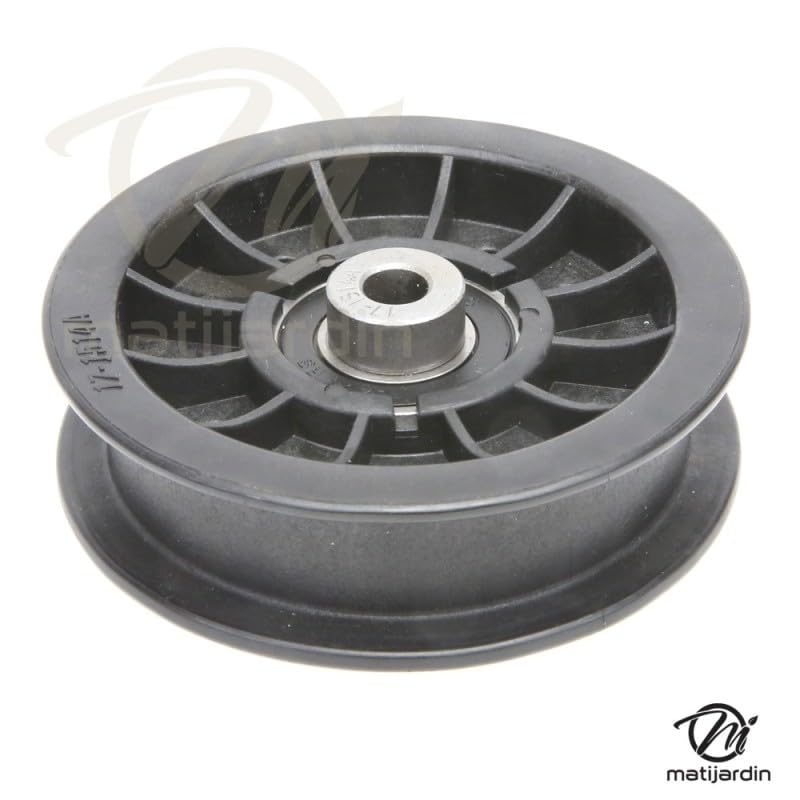 Matijardin - Poulie compatible avec MTD gorge plate 756-0627 Ø 88 mm Ø rebord 105 mm