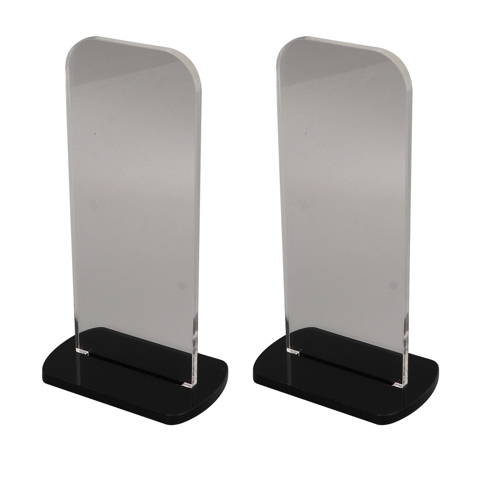 Fockety 2 Pack Stojak na rękawice bokserskie akrylowy uchwyt na rękawice bokserskie pionowy stojak na rękawice bokserskie Wystawa kolekcji rękawic bokserskich 3.1x2.0x5.9in