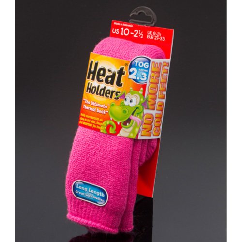 Heat Holders Children Small Heat Holders, Mid Pink, US Shoe Size 10-2½, 43 Count