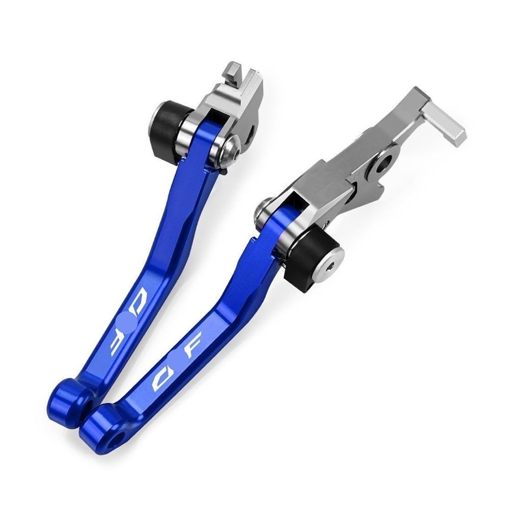Mlioju A Pair Blue Motorcycle Clutch Lever For Crf250l Crf250ｍ Crf250l(S) Crf250rl Crf300l Crf250 Rally Pit Dirt Bike Pivot Foldable Brake Clutch Levers