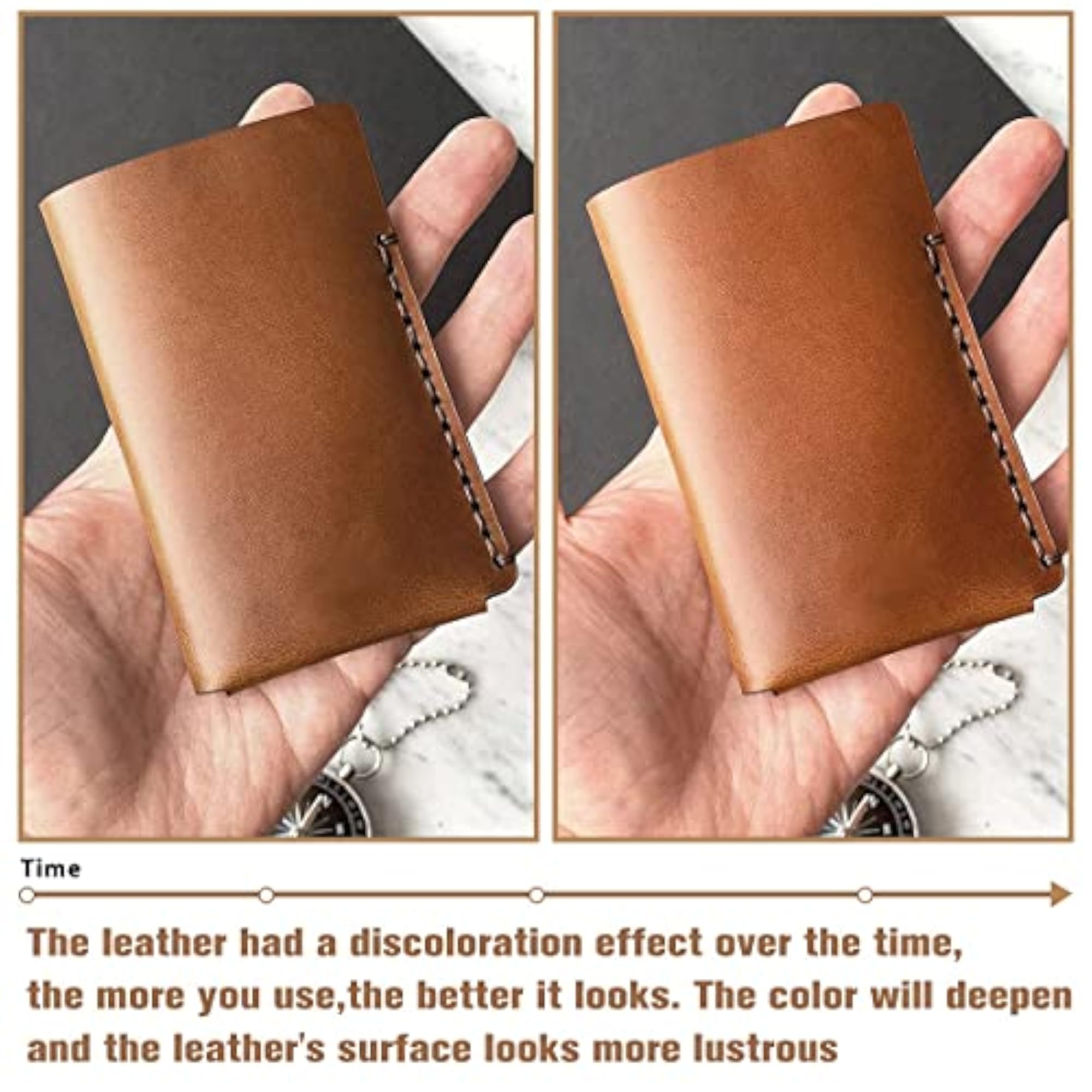 Thick Full Grain Leather Sheets for Crafts