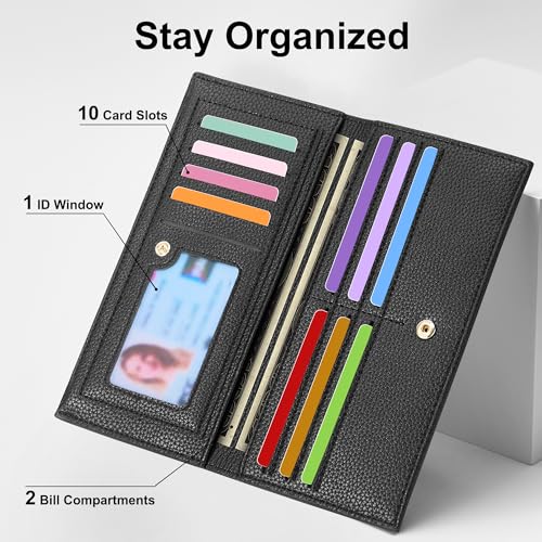 Slim RFID Wallet for Women - Use Code 6PRTLF2N for Discount - Image 5