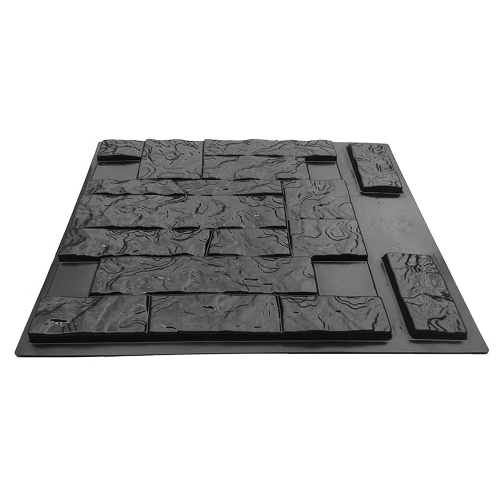 Sellos verticales de hormigón para pared, yeso, jardín, casa, pared, piedra, piedra, ladrillos, cemento, ladrillos, moldes retro para hormigón