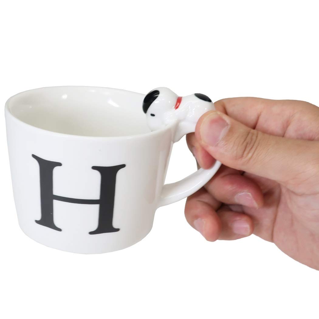 スヌーピー アルファベット マグカップ 24個セット　+　店頭用ディスプレイ スヌーピー アルファベット マグカップ 24個セット + 店頭用