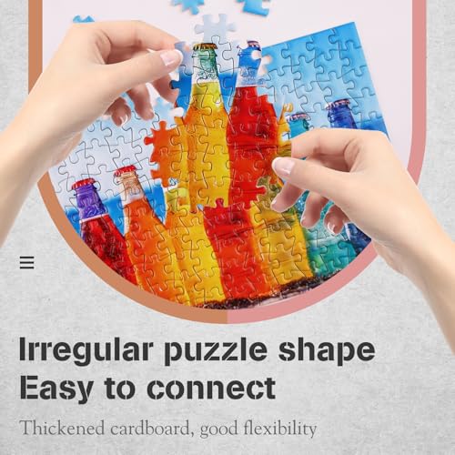 MISITU Puzzles Pequeños de 150 Piezas Micro Mini para Adultos y Jóvenes Paisaje Hawaii 6 x 4 Pulgadas 4 Paquetes miniatura 5