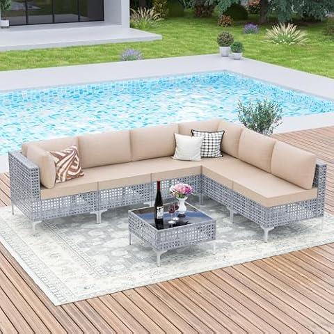 Kullavik 7-Piece Patio Set Cover