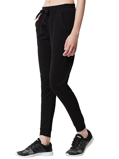 Womens Cotton Regular Fit Track Pants