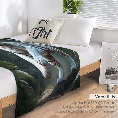 Couverture tigre de canapé pour vos soirées cocooning et lecture - 7