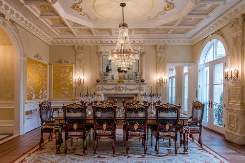 TOCHIC Crystal Chandelier, 7-Light French Empire Crystals Chandelier for Dining Living Room, Rustic Farmhouse Adjustable Antique Bronze Chandeliers Lighting for Bedroom, Kitchen, Foyer - Cosy Home Interiors TOCHIC Crystal Chandelier, 7-Light French Empire Crystals Chandelier for Dining Living Room, Rustic Farmhouse Adjustable Antique Bronze Chandeliers Lighting for Bedroom, Kitchen, Foyer - Image 5