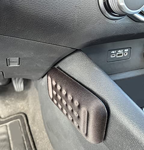 Car Knee Cushion Pads, High-density Memory Foam, For Comfort and Pain Relief while Driving (Black, Set of 2) - Image 3