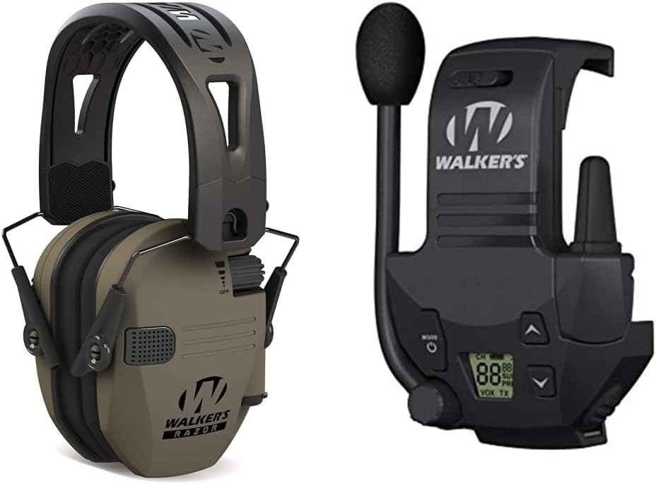 Walker\'s Razor Tacti-Grip Earmuffs