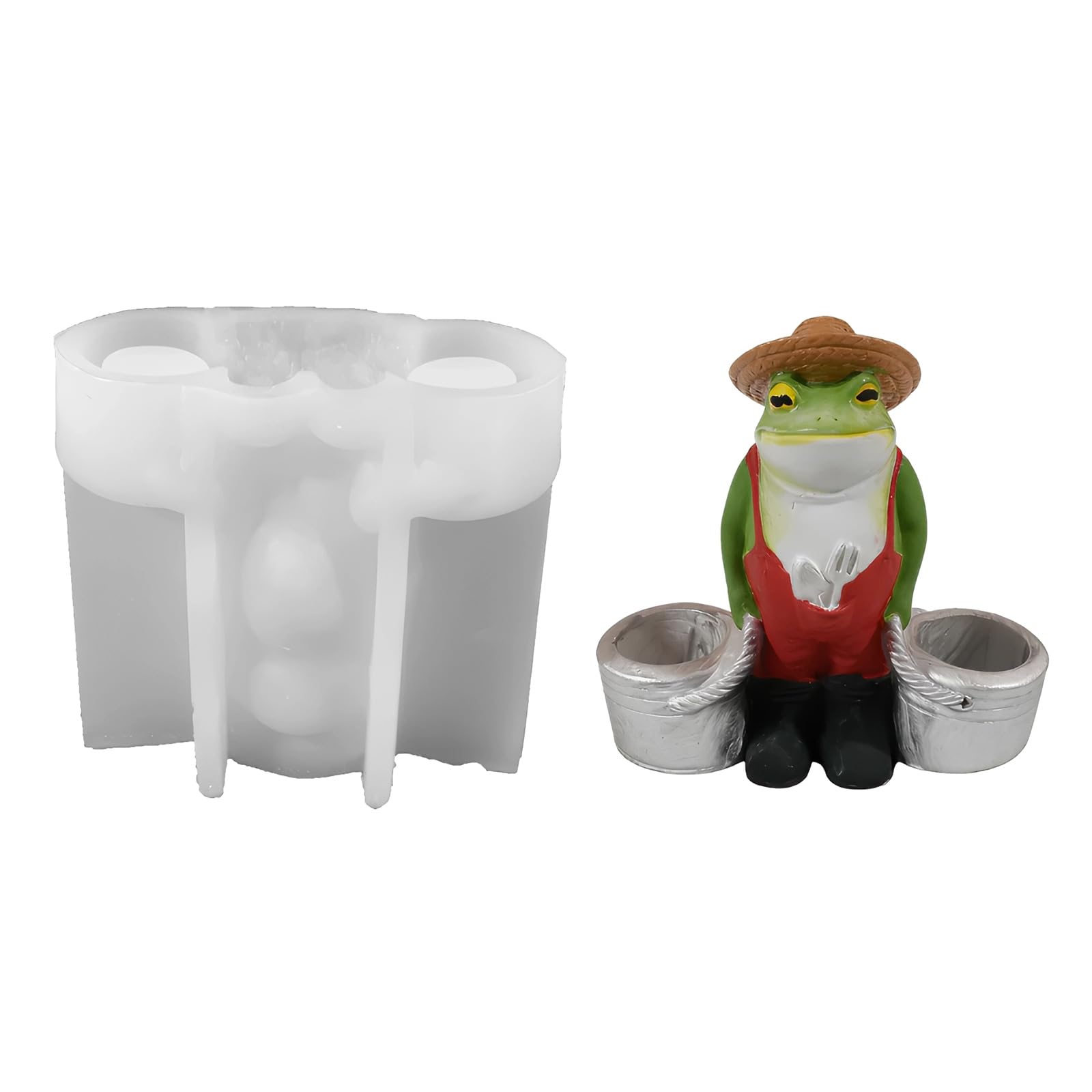 Tsophreniq Sitting Frogs Silicone Molds Animal Craft Home Aromas Diffuser Projects and Gift Making Fun Animal Figure