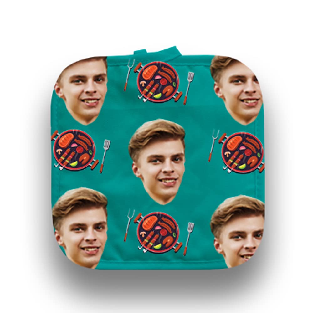 Custom Pot Holders, Oven Heat Insulation and Anti-Scalding Pot Holders, Suitable for Kitchen and Dining Room, Pattern Can Be Customized