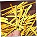 BCOATH 800pcs Golden Ties Candy Bag Ties Wrapping for Treat Bags Sturdy and Festive Closure for Party Favors for and Holiday Wrapping