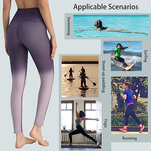 Image of Ubestyle Women's Swim Pants UPF 50+ High Waist Rash Guard Leggings