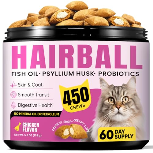 Hairball Treatment with Coconut & Fish Oils