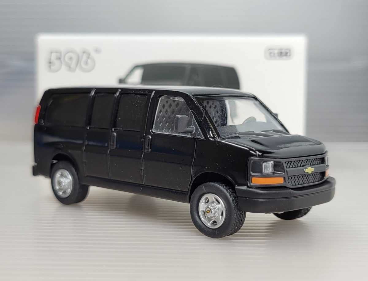 Amazon.co.jp: 164 596model ミニカー シボレー エクスプレス 黒